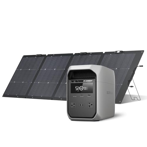 Amazon.co.jp: EcoFlow DELTA 3 Classic ポータブル電源 ソーラー